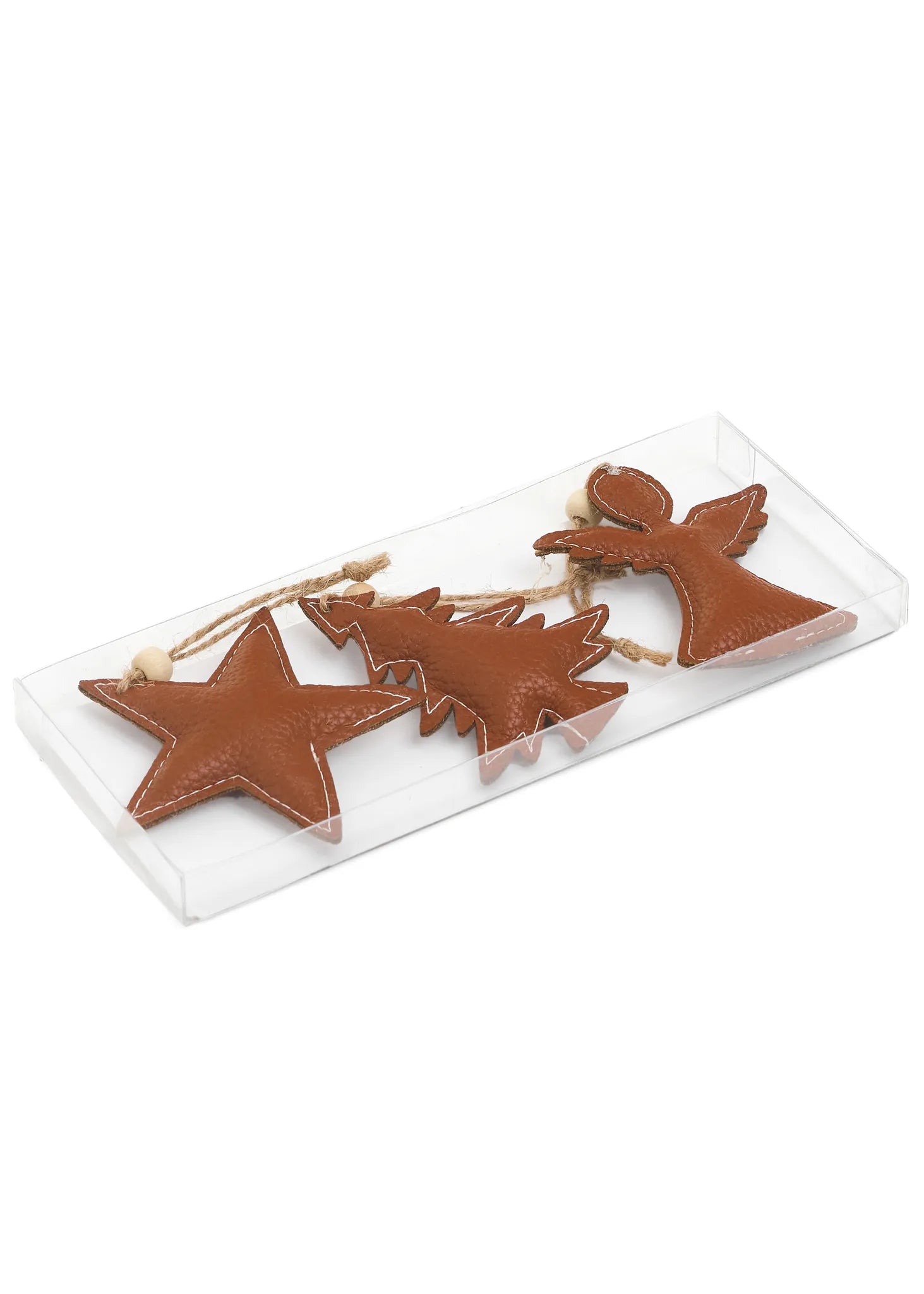Faux Leather Christmas Decoration Collection