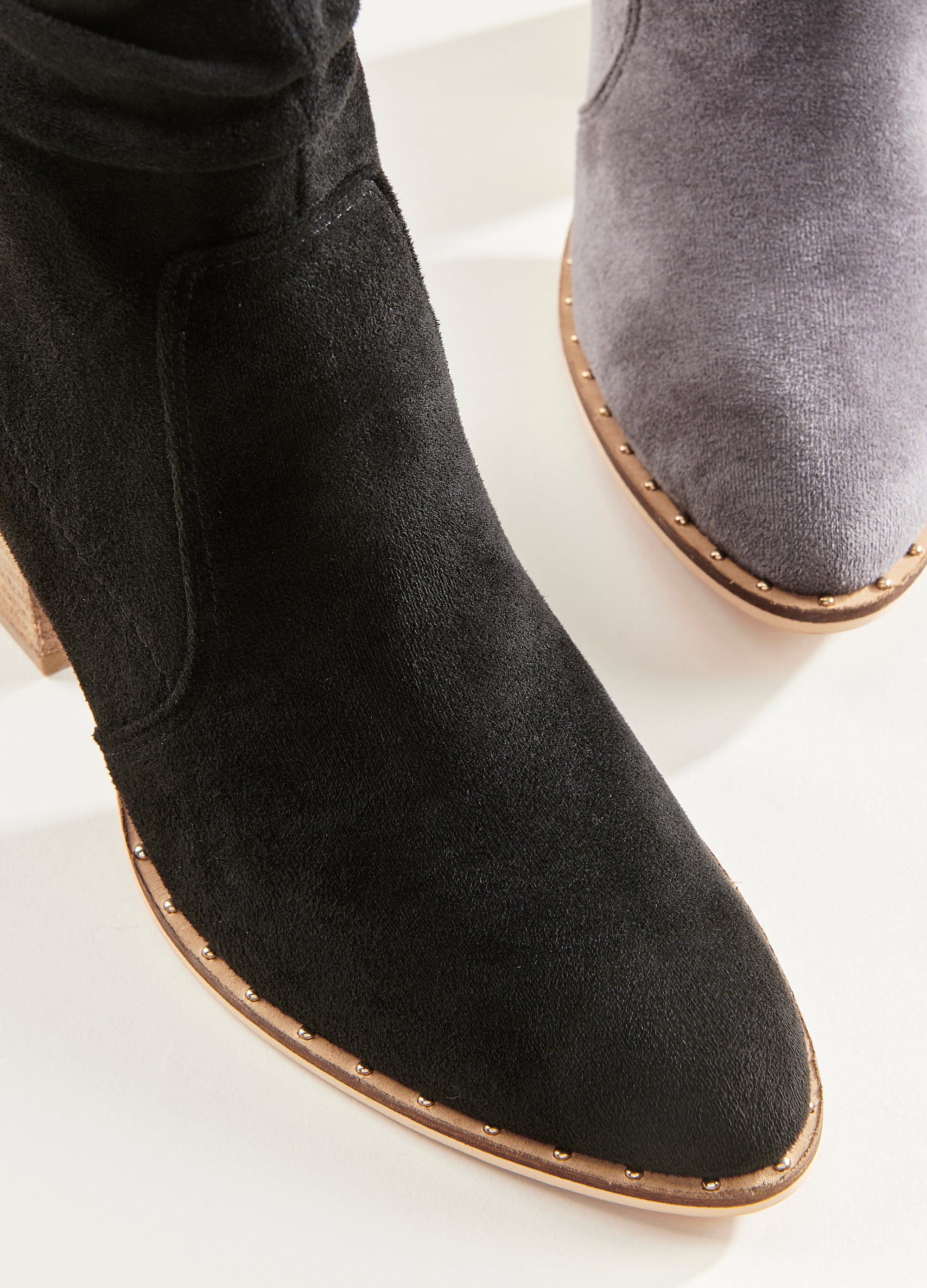 Charlie Paige Chunky Heel Boots