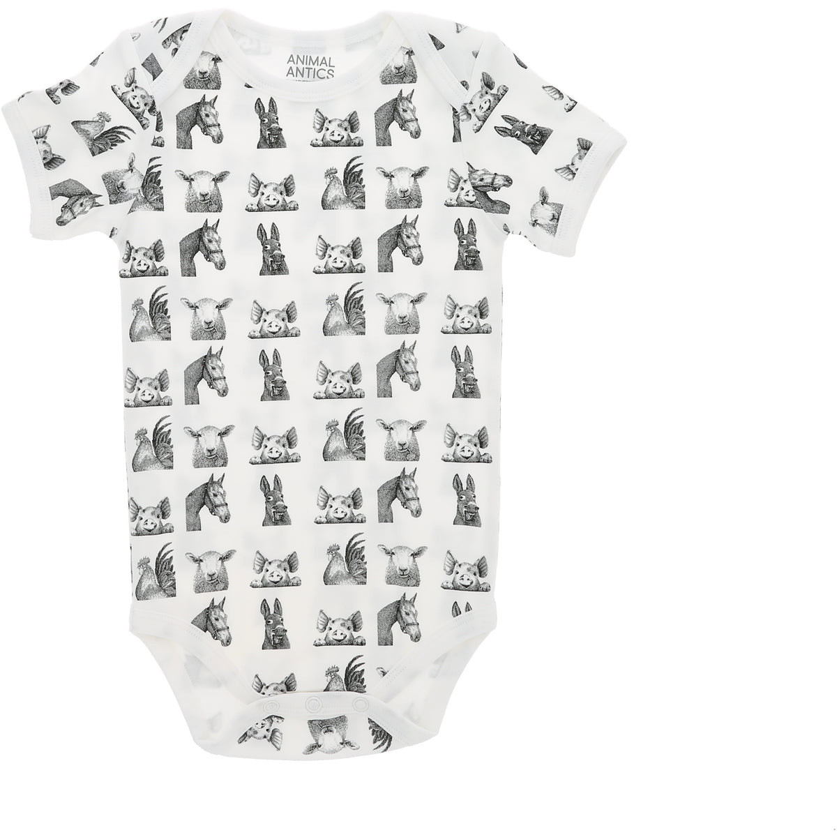 Animal Antics Rompers