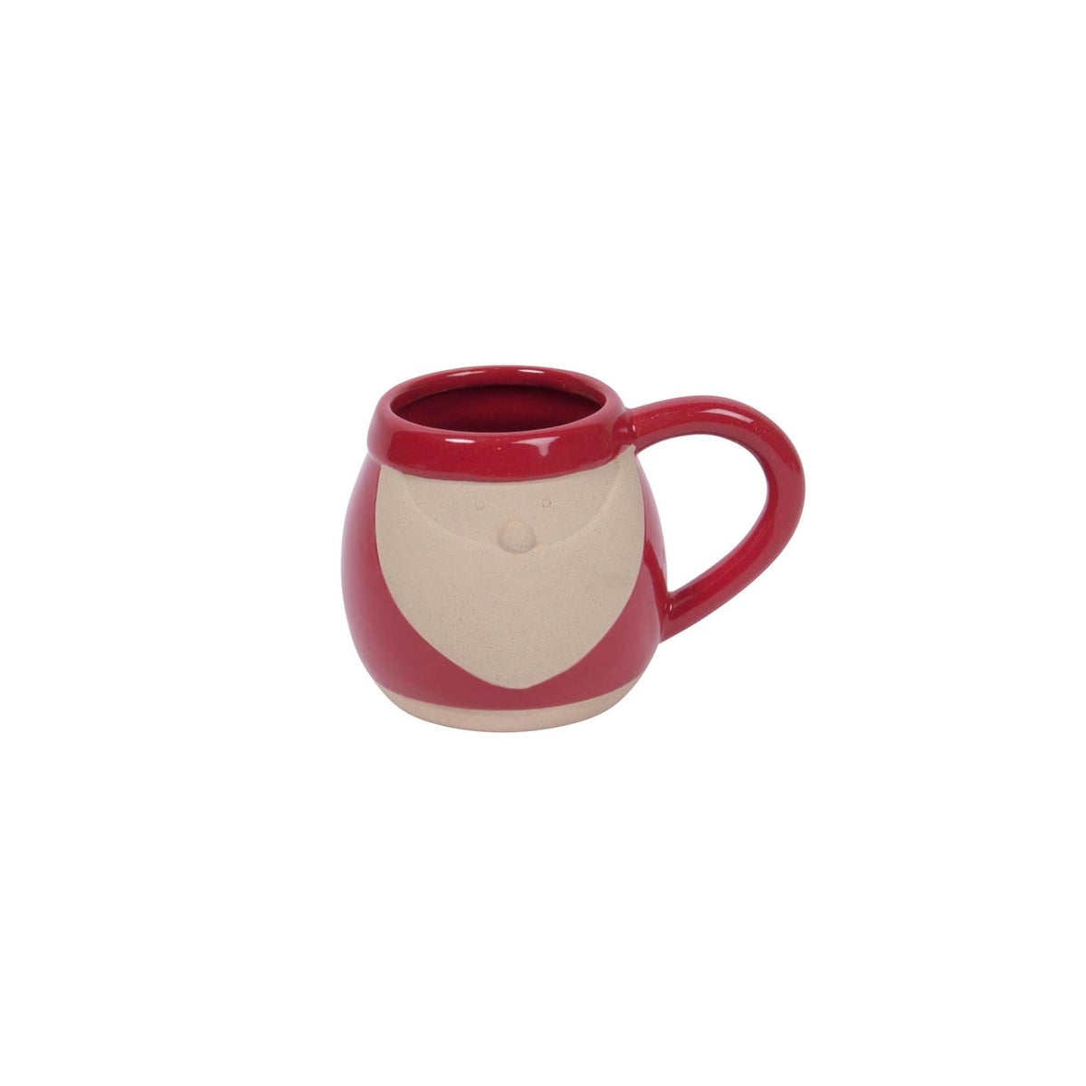 Santa Face Shaped Stoneware Mug