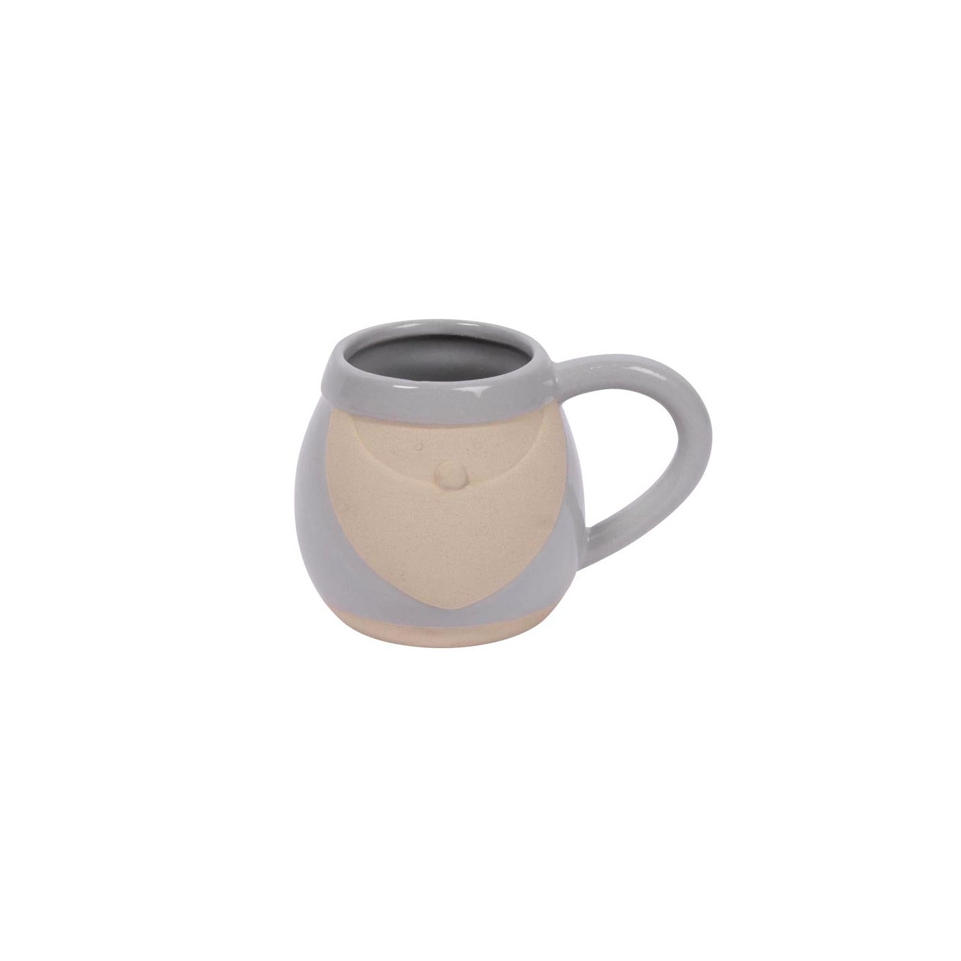 Santa Face Shaped Stoneware Mug
