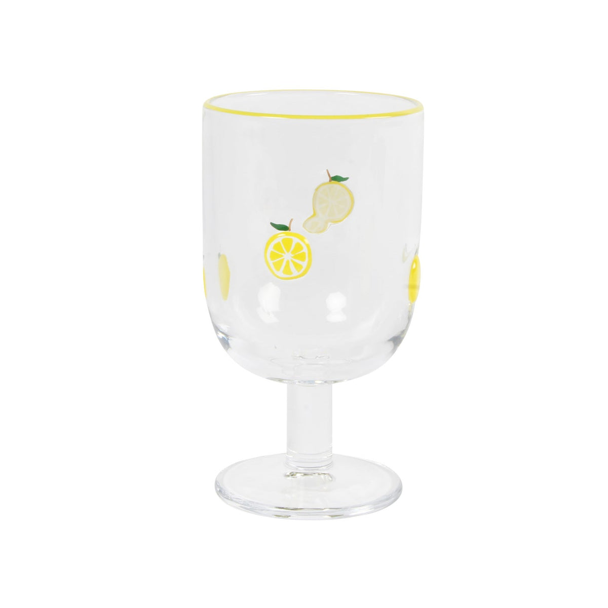 Lemon Decorated Glassware