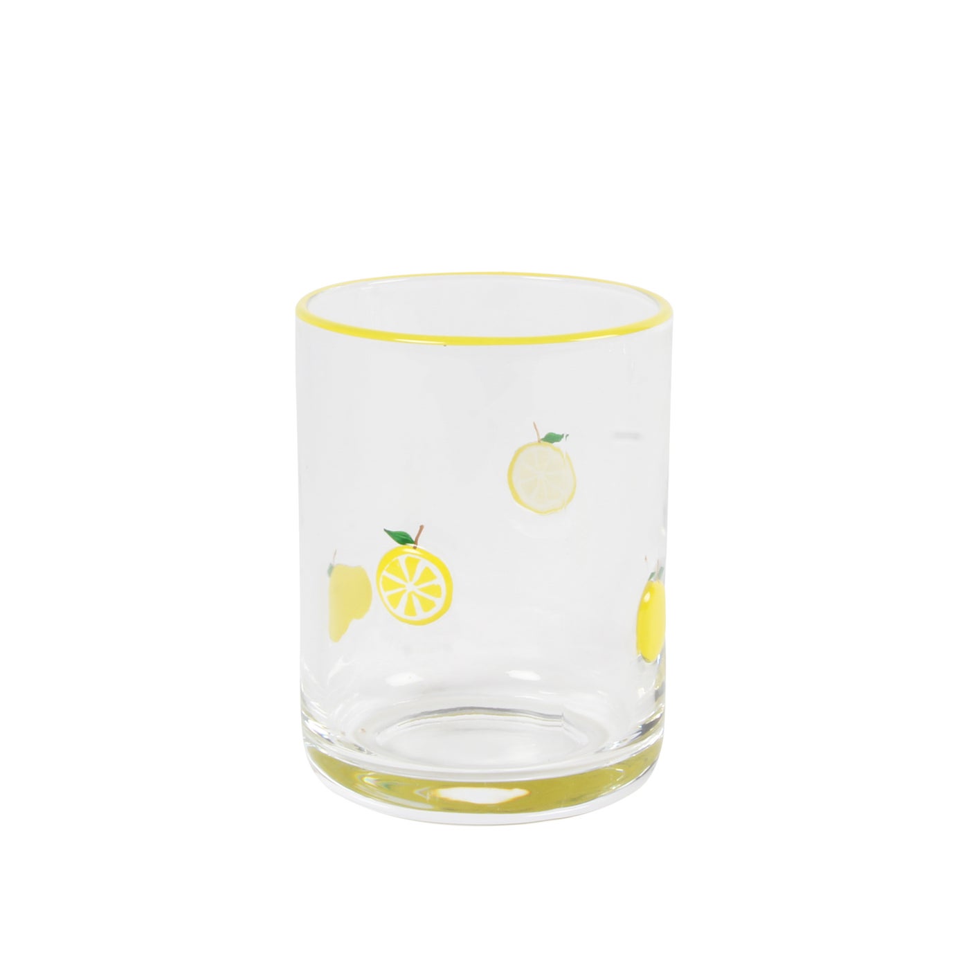 Lemon Decorated Glassware