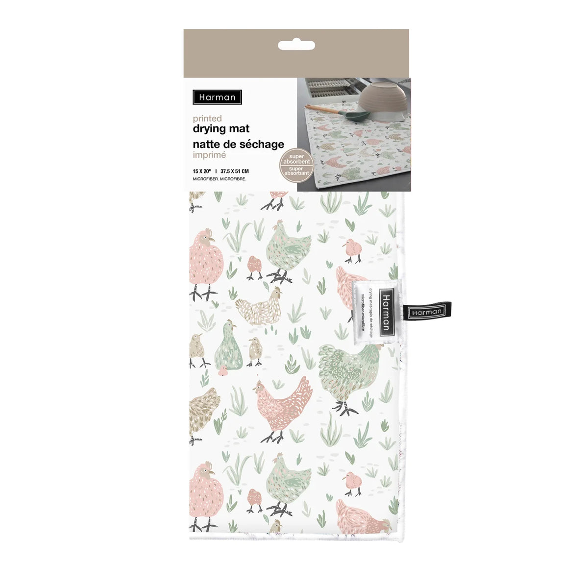 Printed Drying Mat