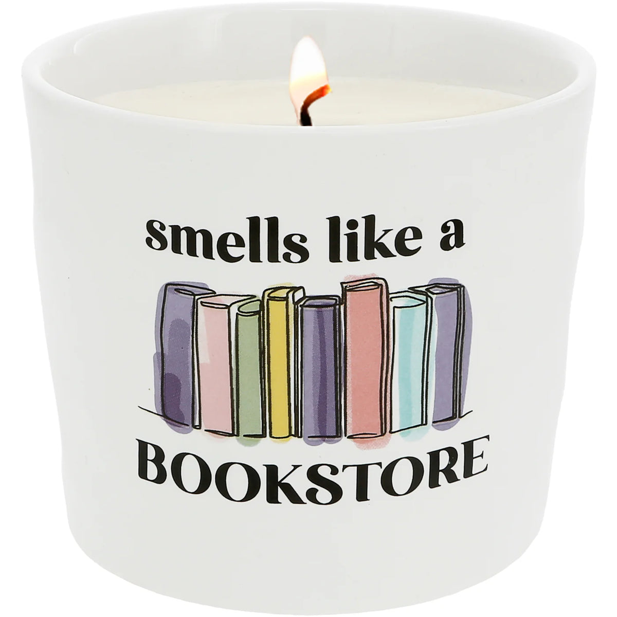 Bookstore Whispering Pages 12 oz Triple Wick Candle