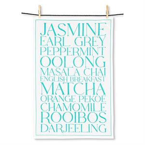 Kitchen Text Tea Towel