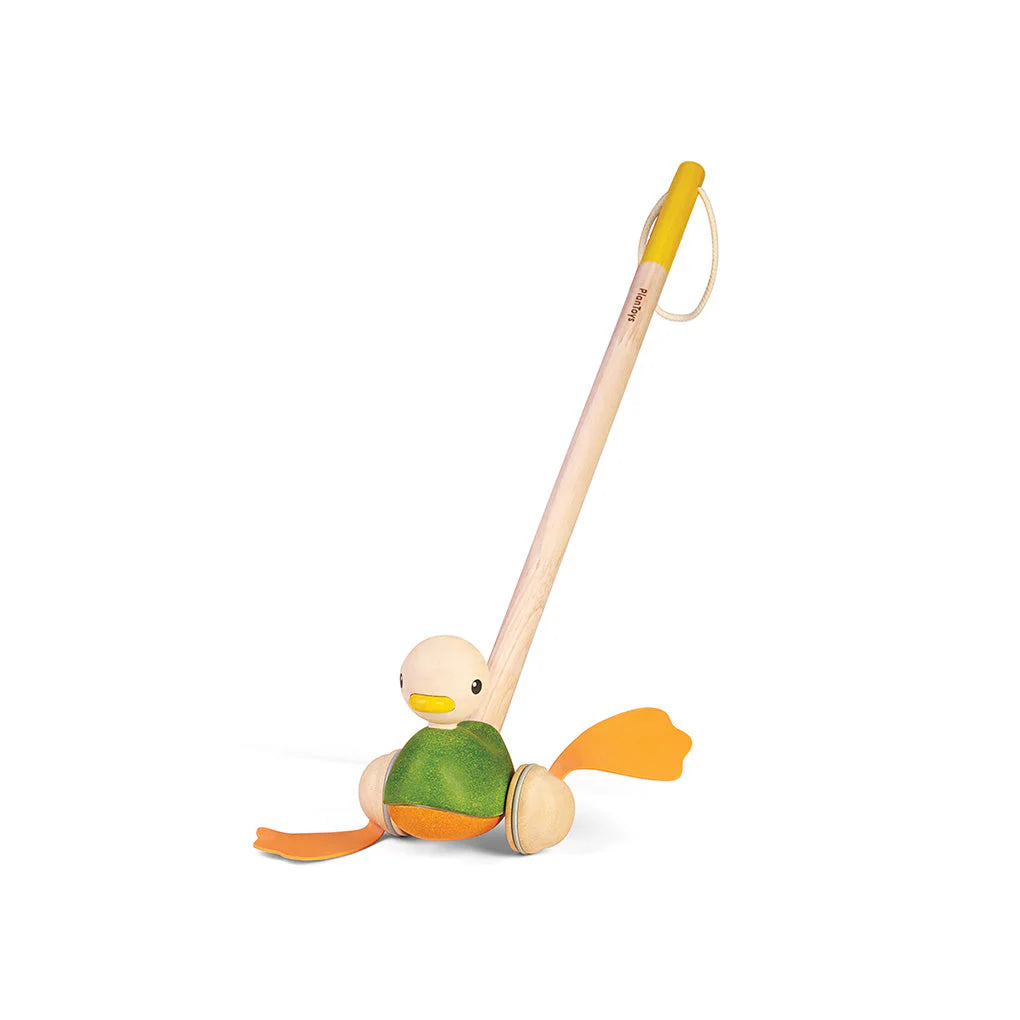 PlanToys Push-Along Duck