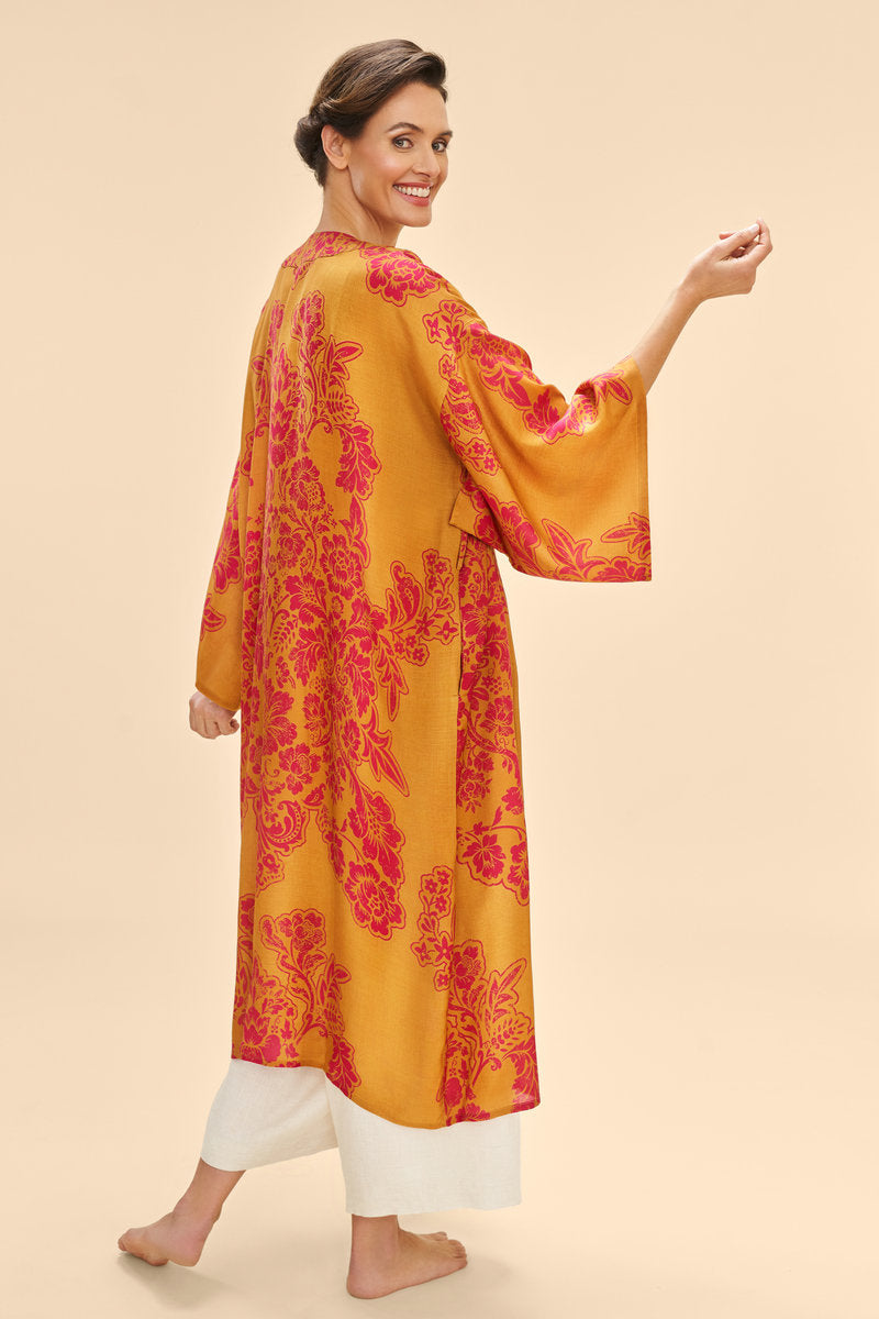Powder Kimono Gown