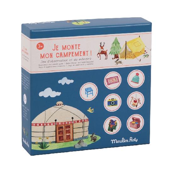 I Set Up My Camp Observation and Memory Game