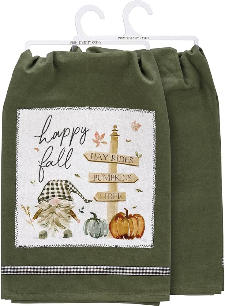 Primitives By Kathy Fall Tea Towels