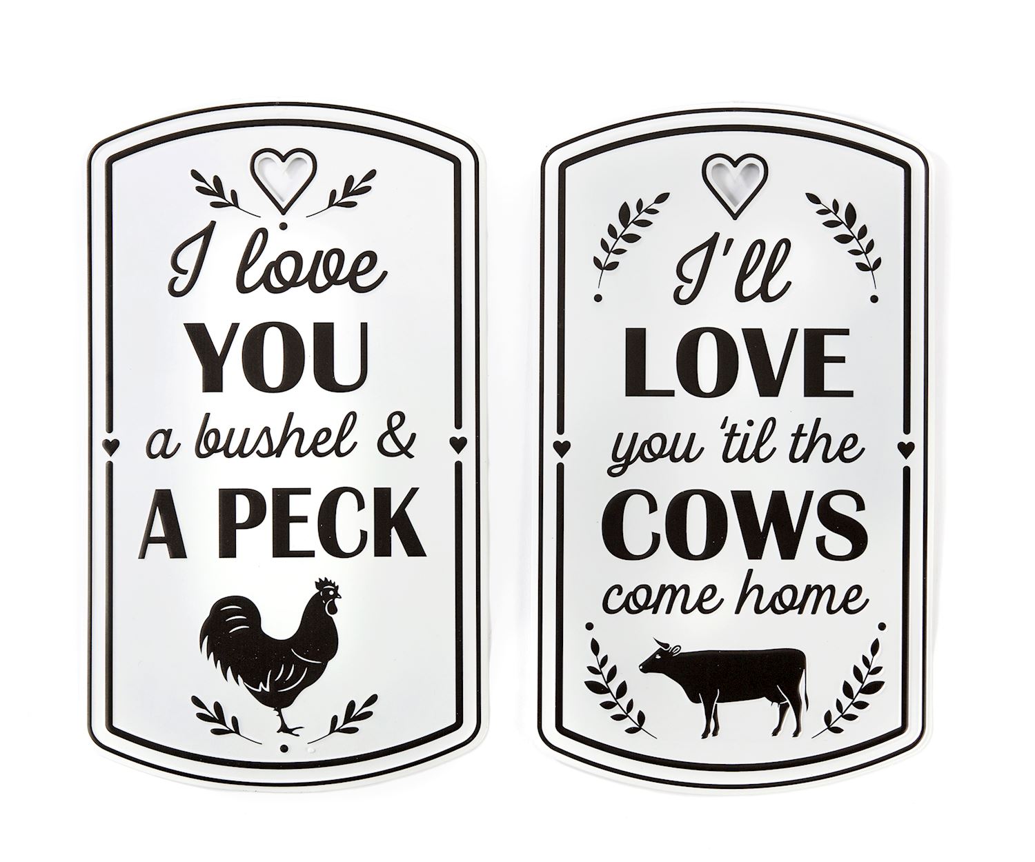 Farm Animal Metal Sign