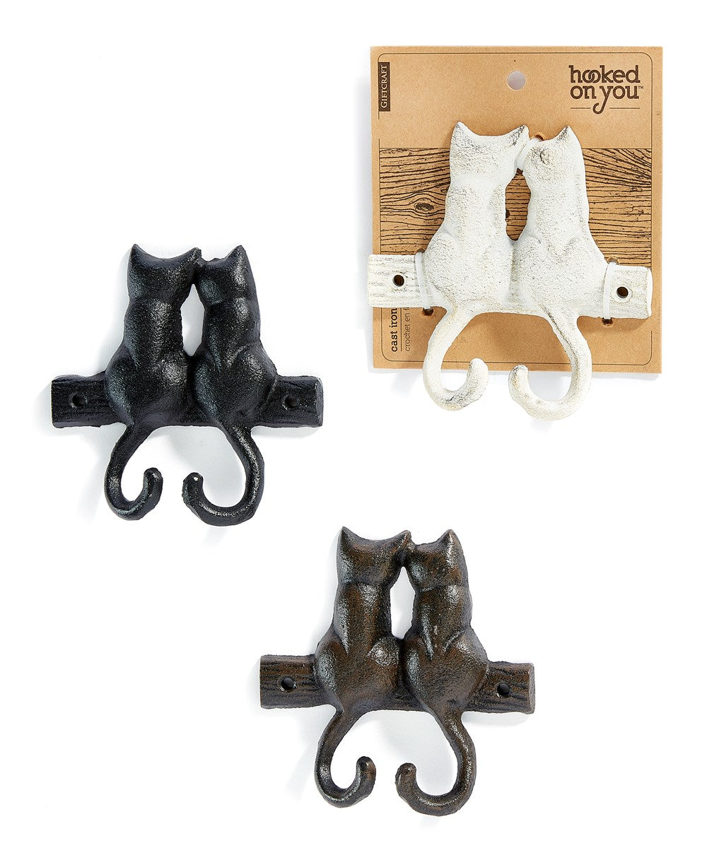 Hooked On You Cast Iron Wall Hook