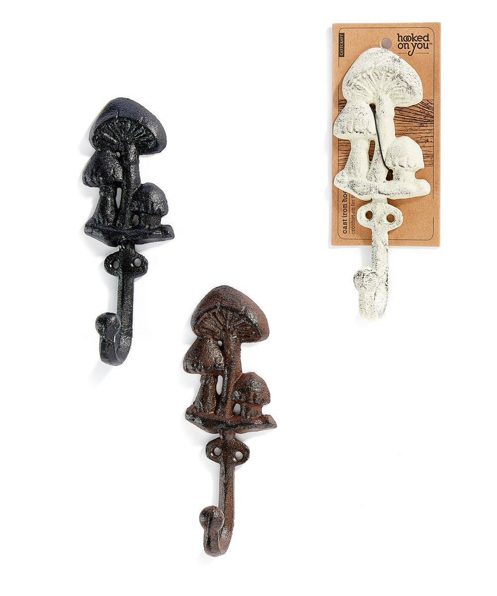 Hooked On You Cast Iron Wall Hook