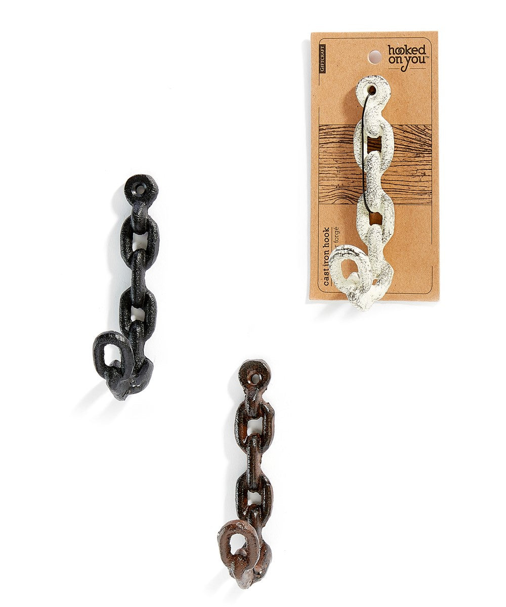Hooked On You Cast Iron Wall Hook