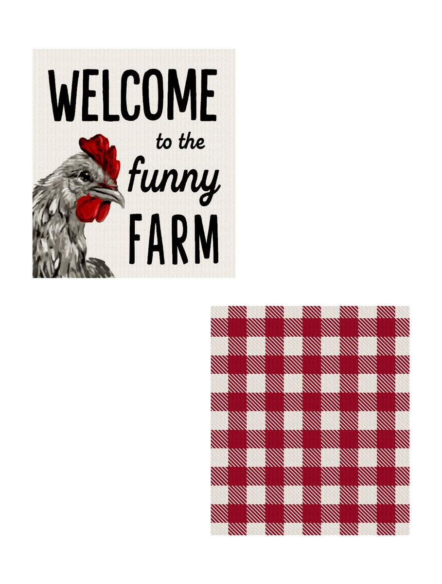 Swedish Dishcloth Plants &amp; Animals