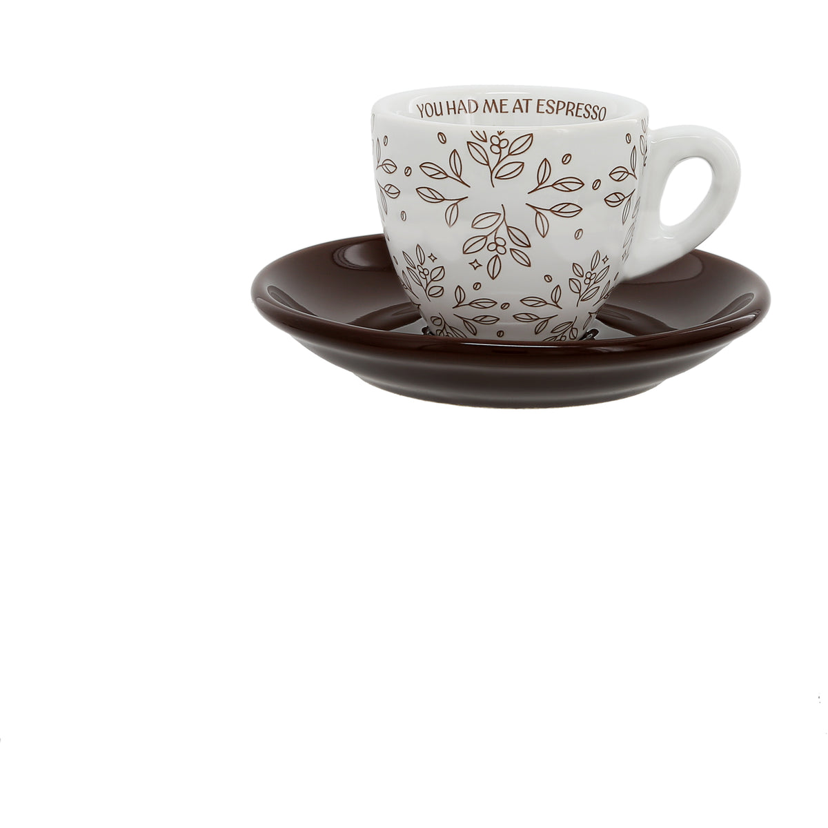 "Brew"tiful Days Espresso Cup and Saucer