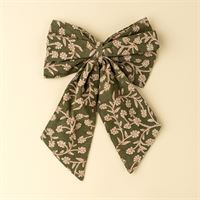 Velvet Bow Clips