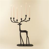 Nordic Stag Candle Holder