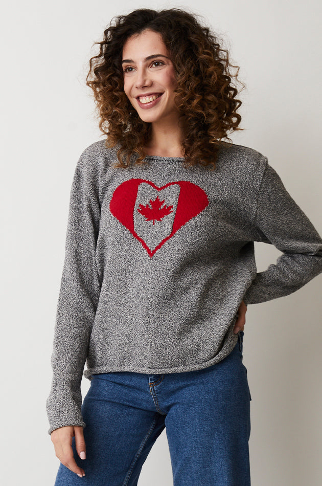 Eco Cotton  Love Canada Sweater