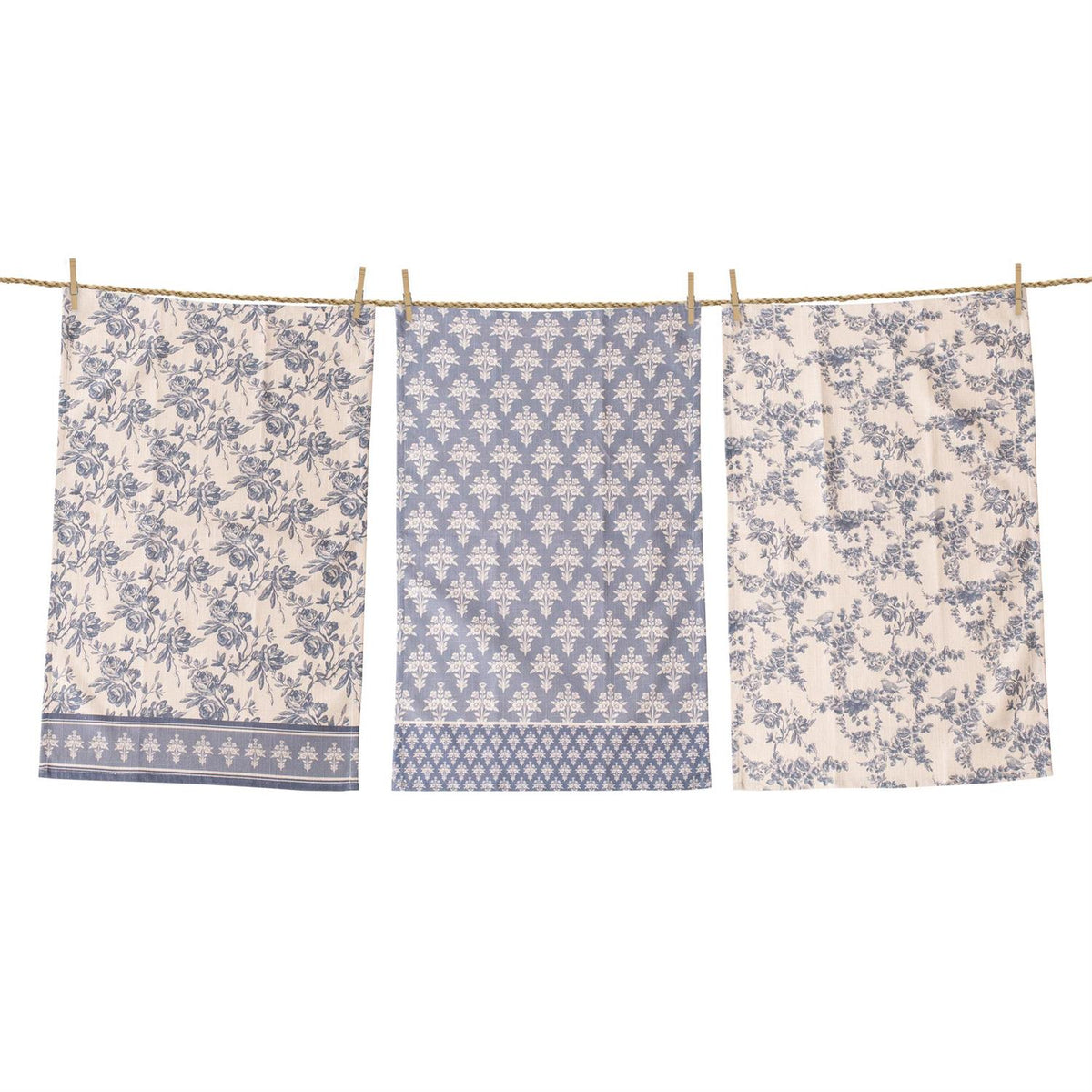 French Blue Linen Collection