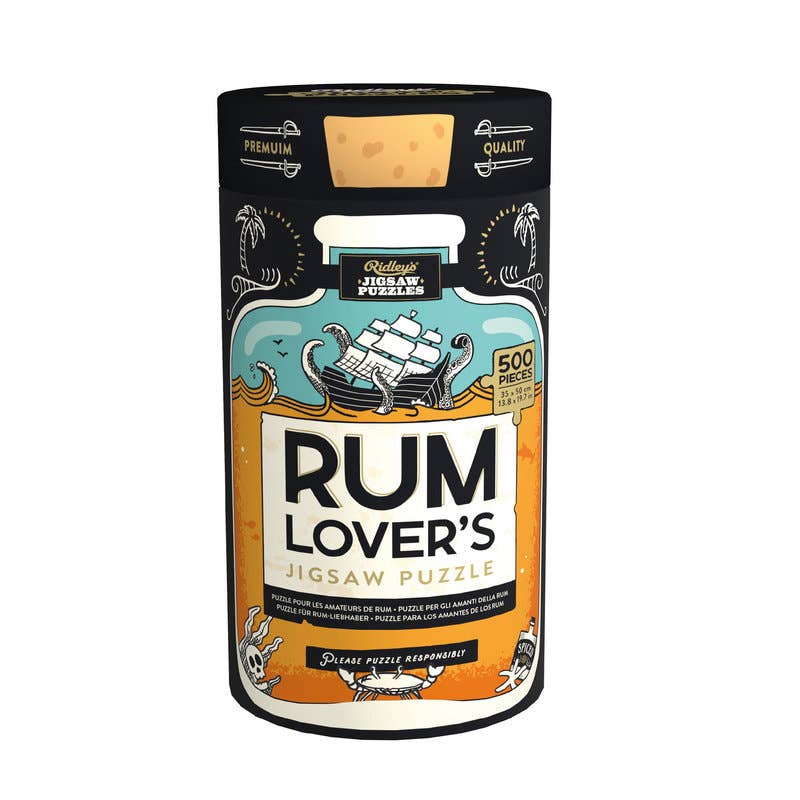 Rum Lover 500 Piece Puzzle