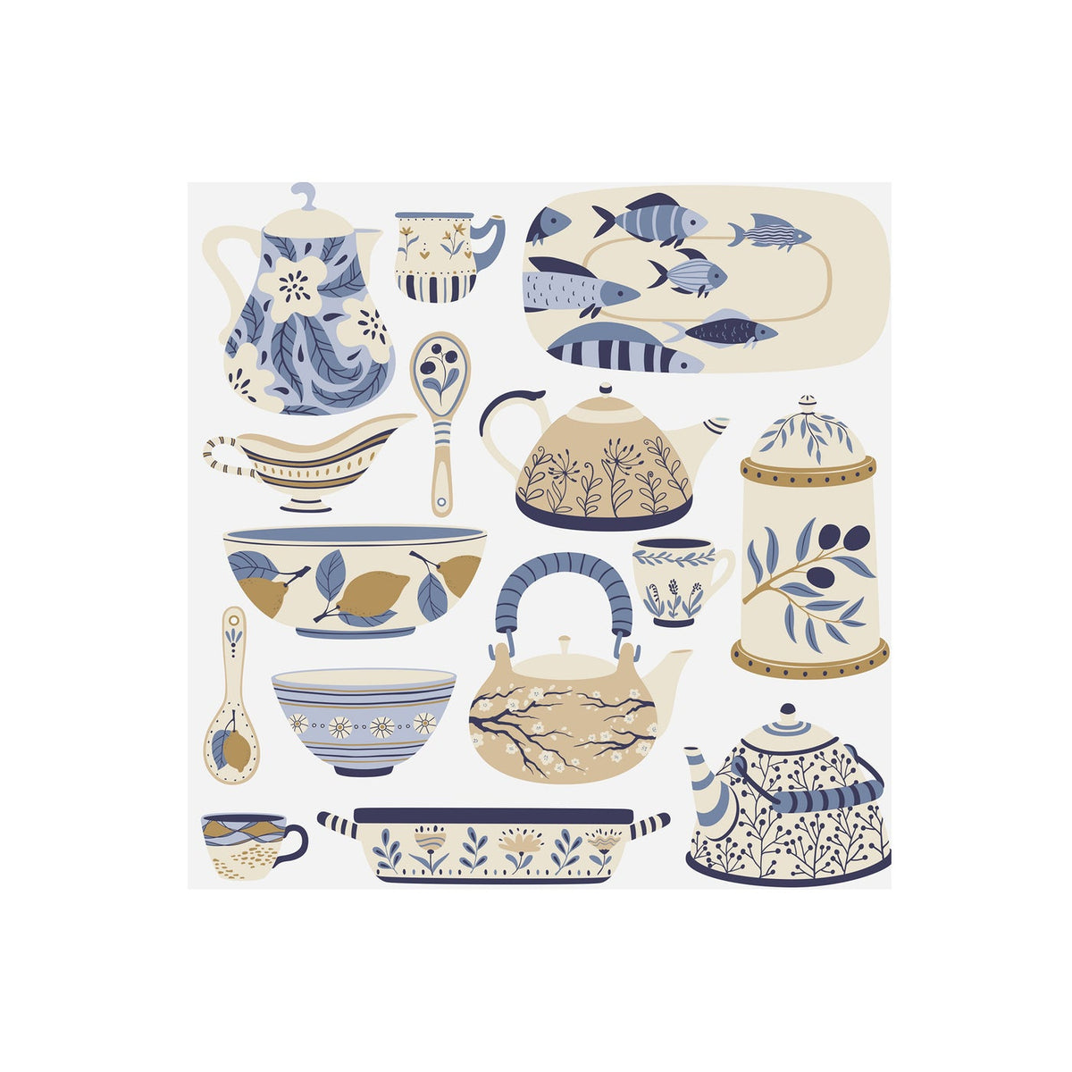 Harman Everyday Printed Napkin