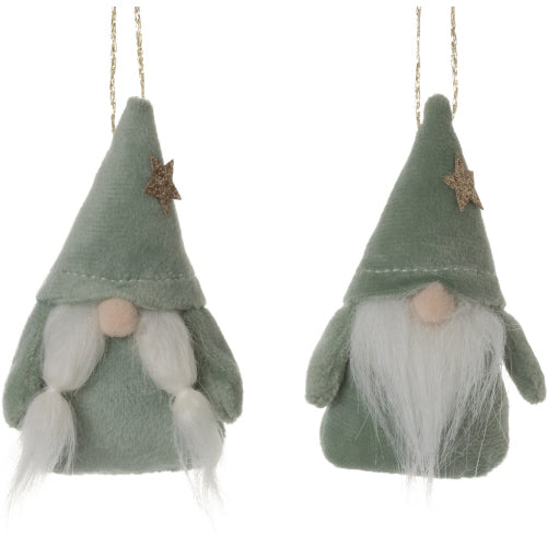 Plush Gnome Ornament