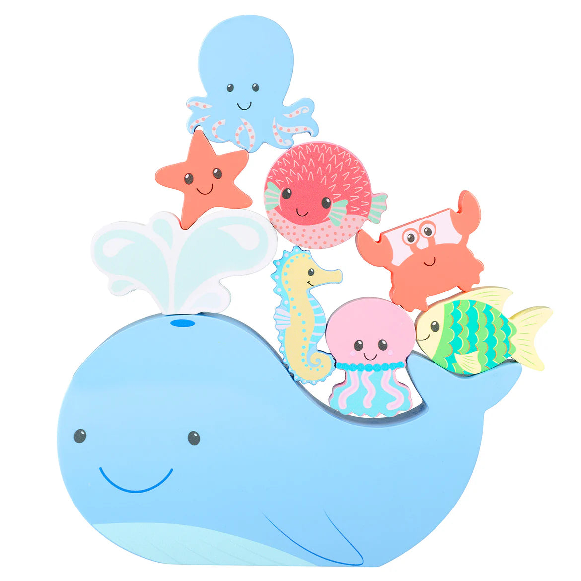 Orange Tree Toys Sea Life Balancing Game