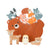 Orange Tree Toys Woodland Animal Balancing Game