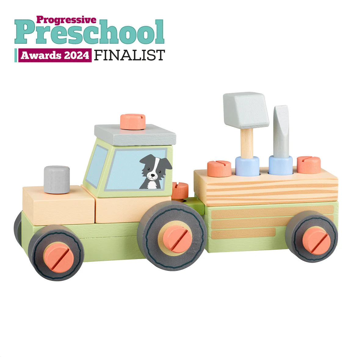 Orange Tree Buildable Tractor