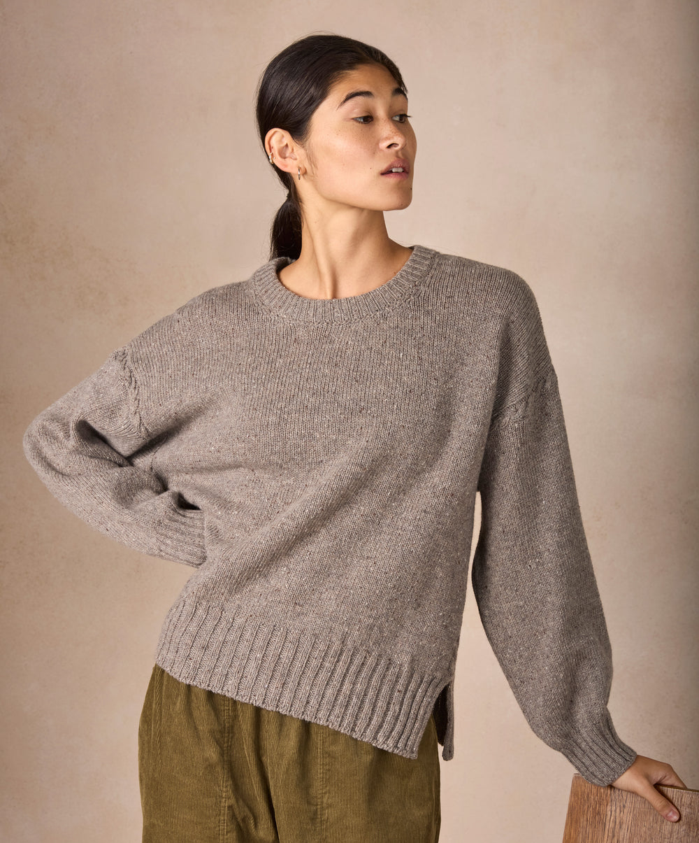IrelandEye Isla Cashmere Crew Neck Sweater