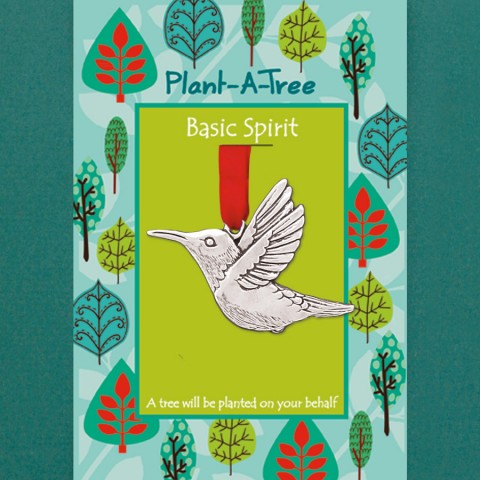 Basic Spirit Pewter Plant A Tree Ornament