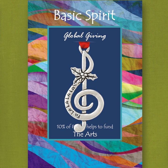 Basic Spirit Pewter Hanging Ornament -  Global Giving