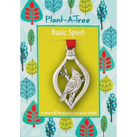 Basic Spirit Pewter Plant A Tree Ornament