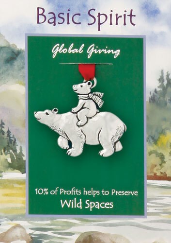 Basic Spirit Pewter Hanging Ornament -  Global Giving