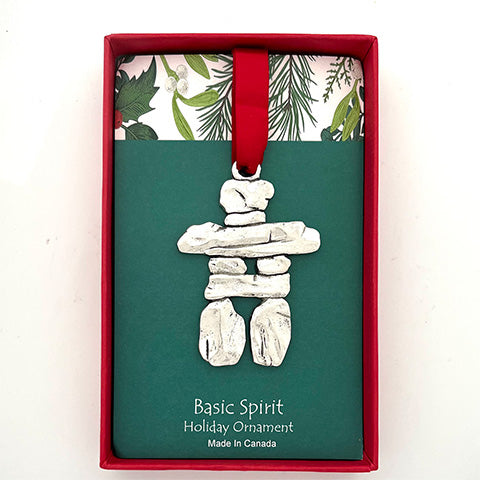 Basic Spirit Pewter Hanging Ornament - Boxed