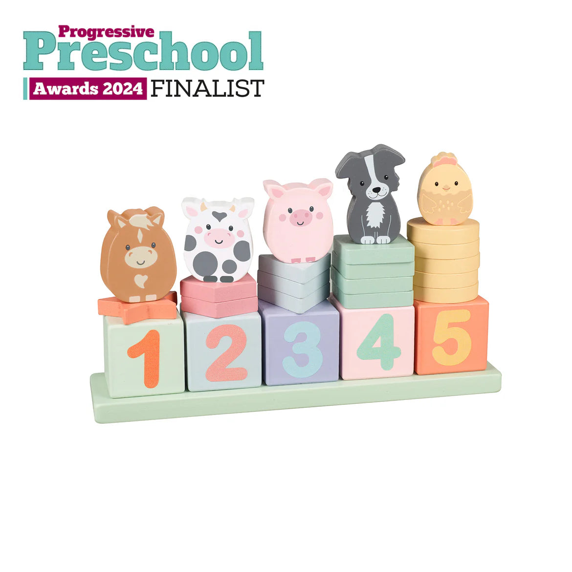 Orange Tree Farmyard Animal Counting Game