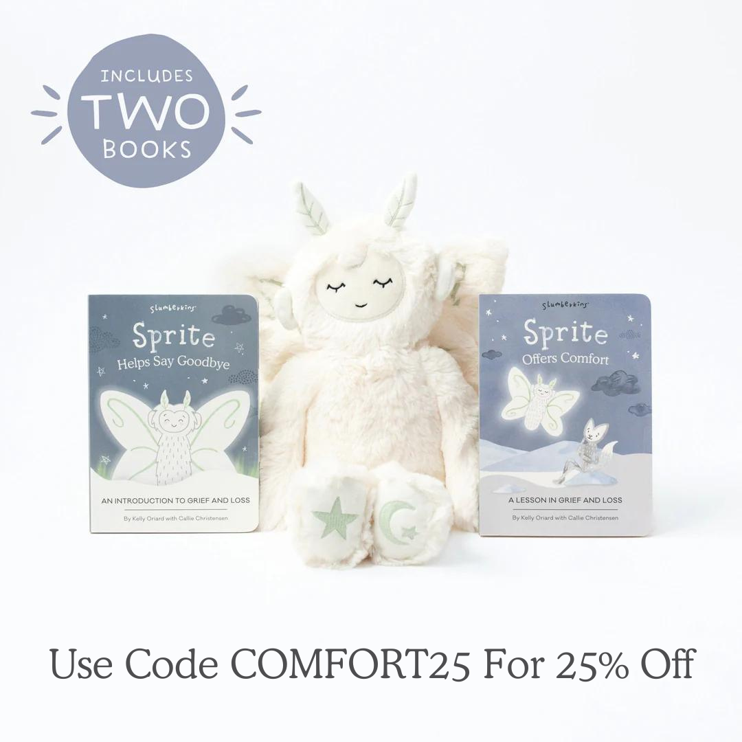 Slumberkins Snuggler &amp; Kin Emotional Wellbeing Plush Animal &amp; Book Set