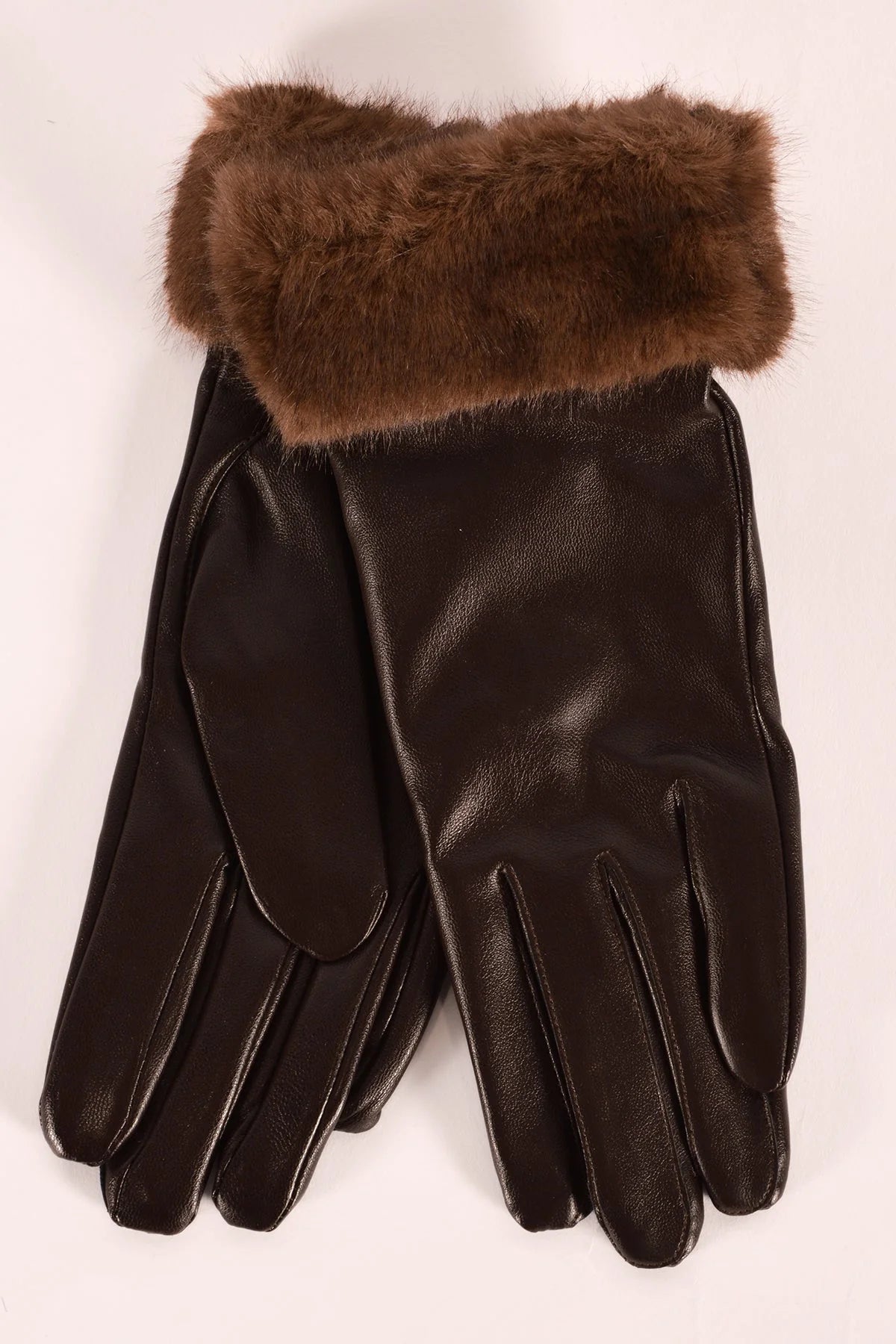 Catherine Lillywhite Faux Leather Gloves