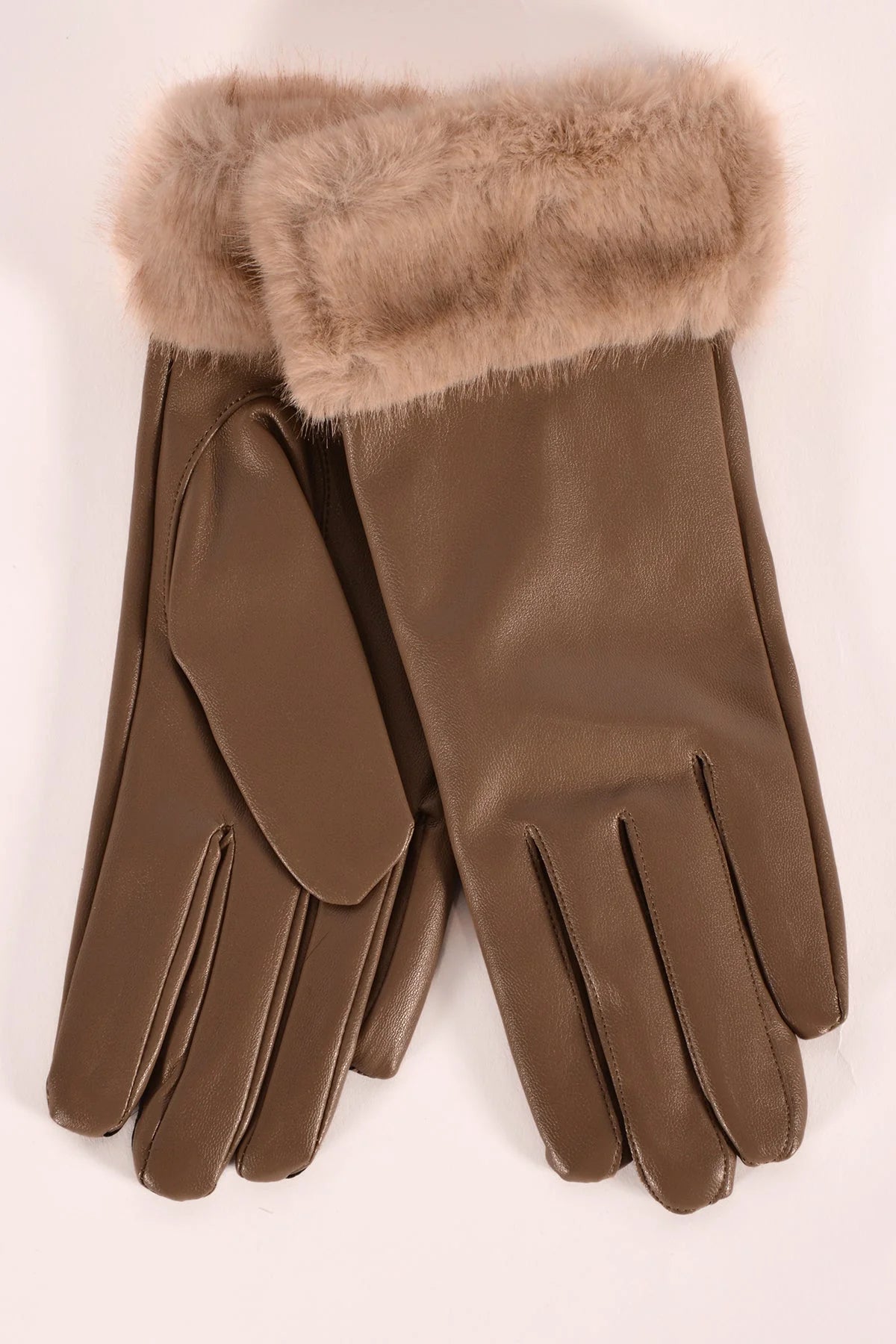 Catherine Lillywhite Faux Leather Gloves