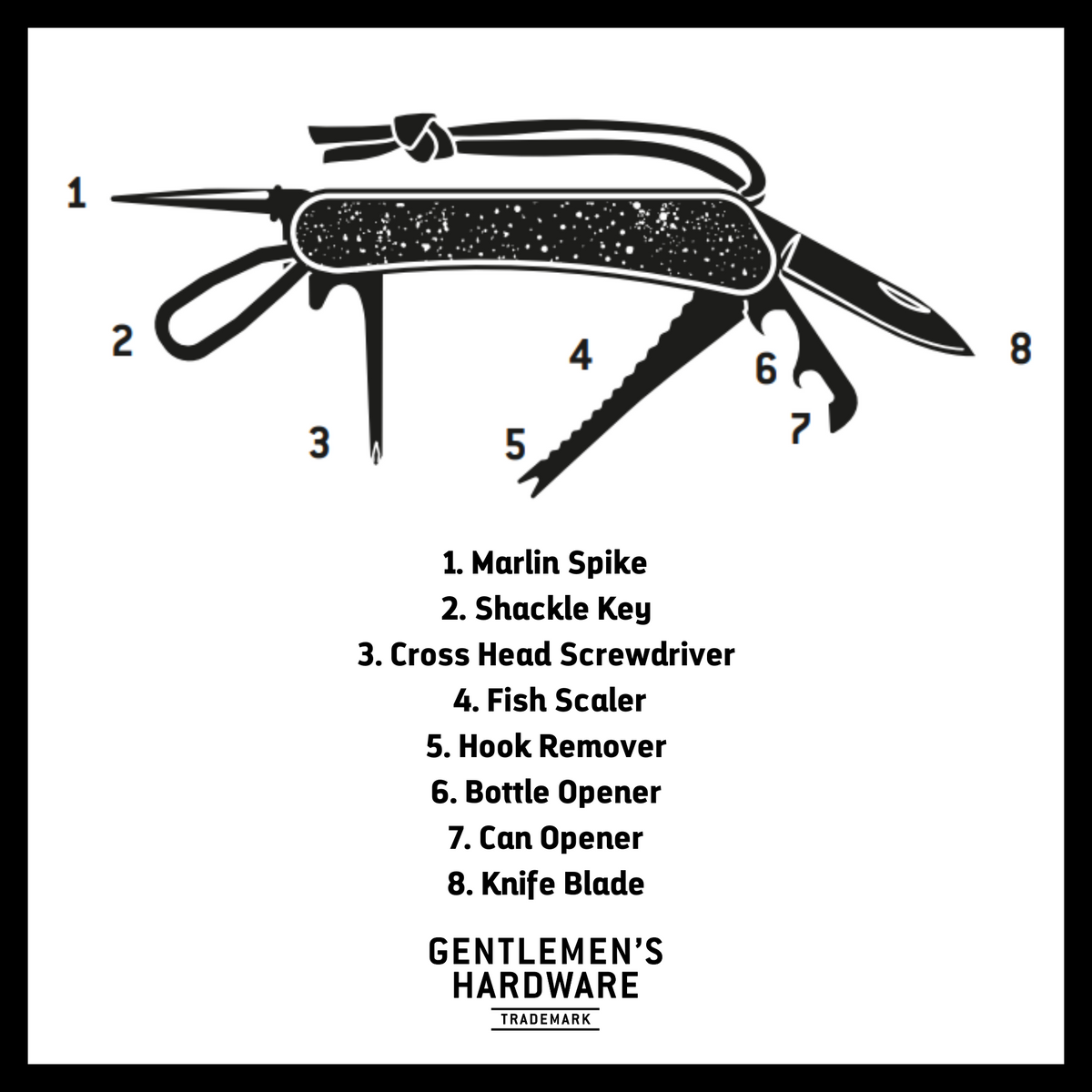 Gentleman Hardware Multi Tools