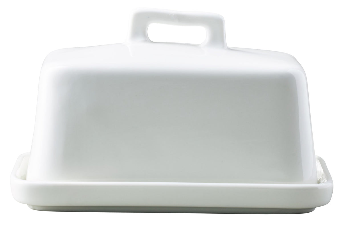 White Butter Dish