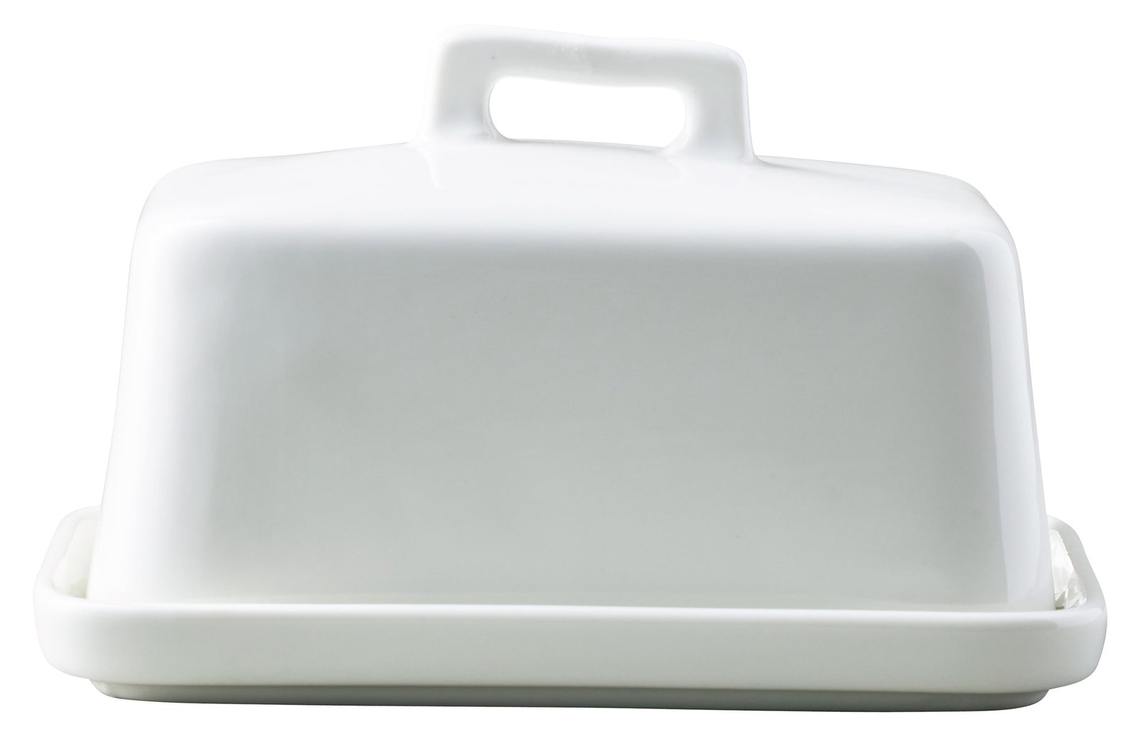 White Butter Dish