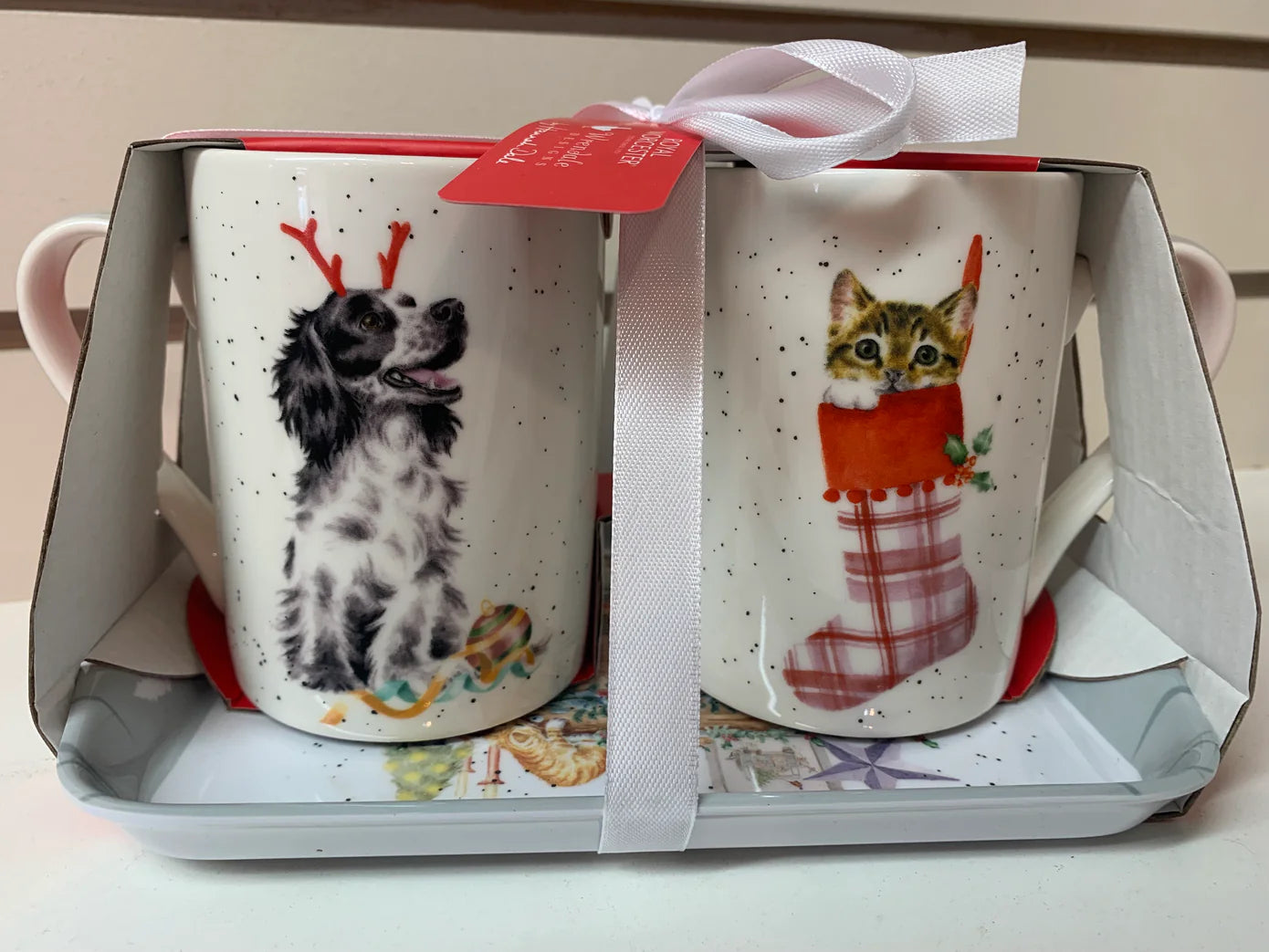 Wrendale Royal Worcester Mug and Tray Set