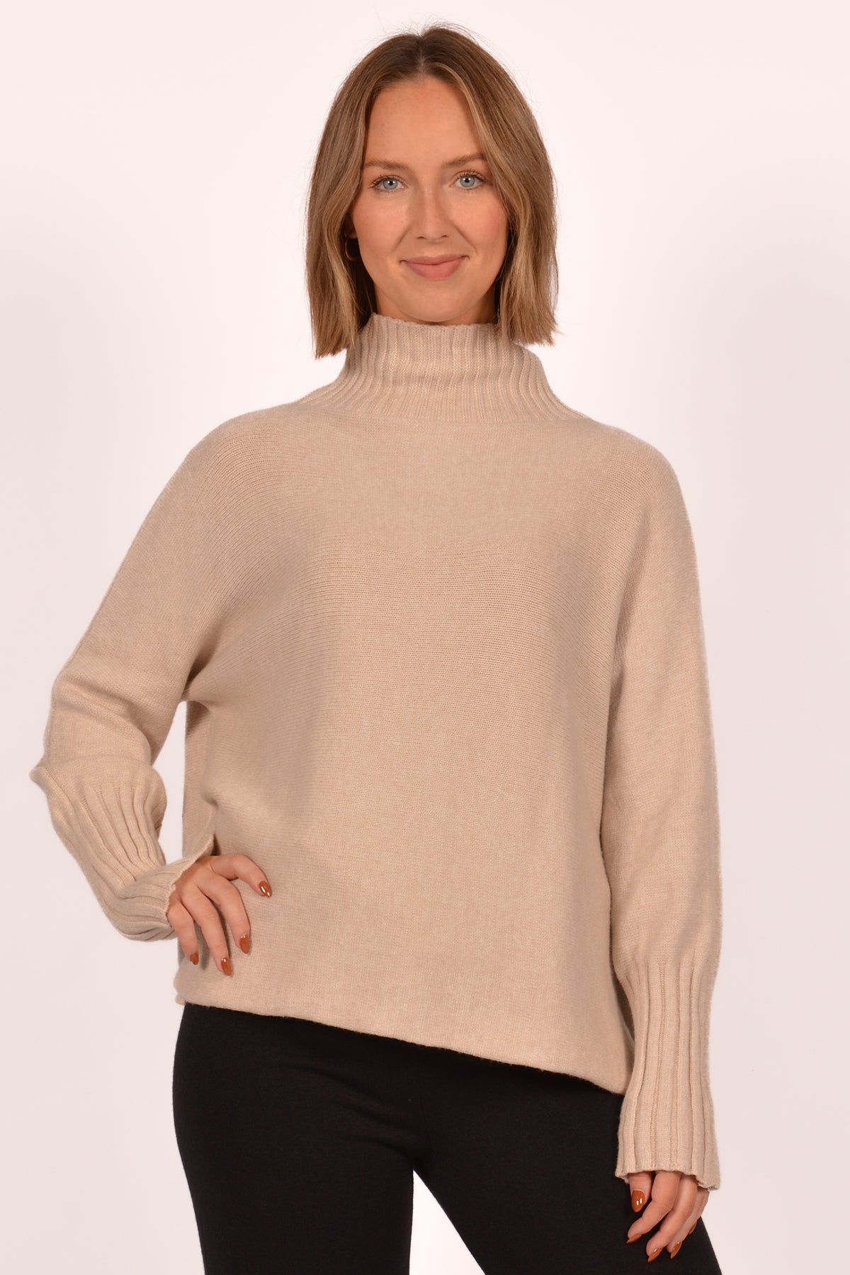 Catherine Lilllywhite Mock Neck Sweater