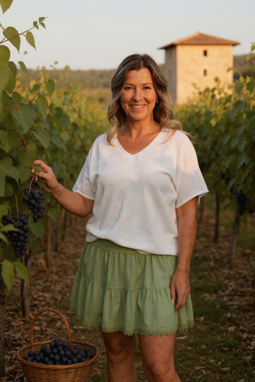 Catherine Lilywhite Cotton Top