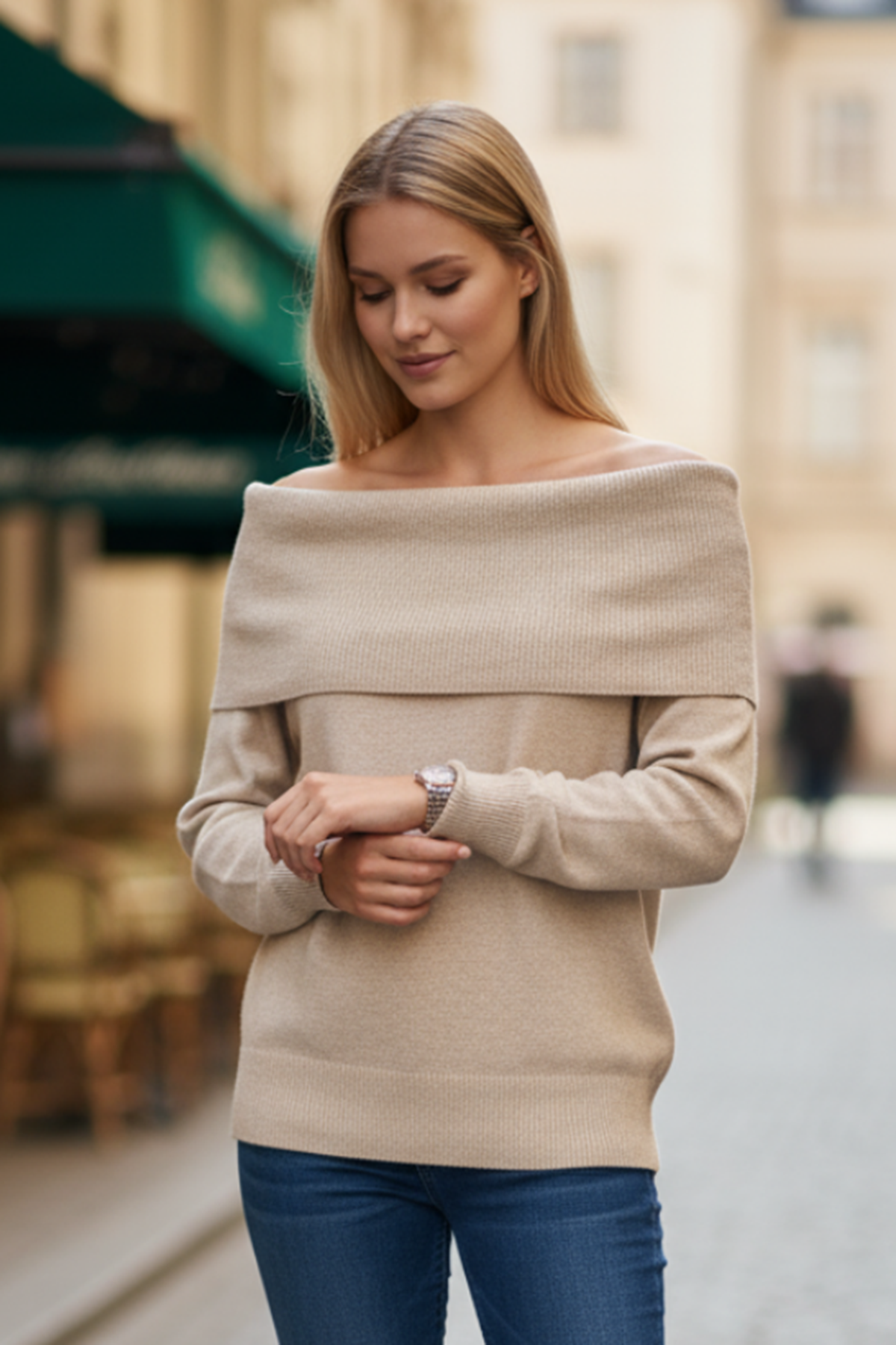 Catherine Lillywhite Cowl Neck Sweater