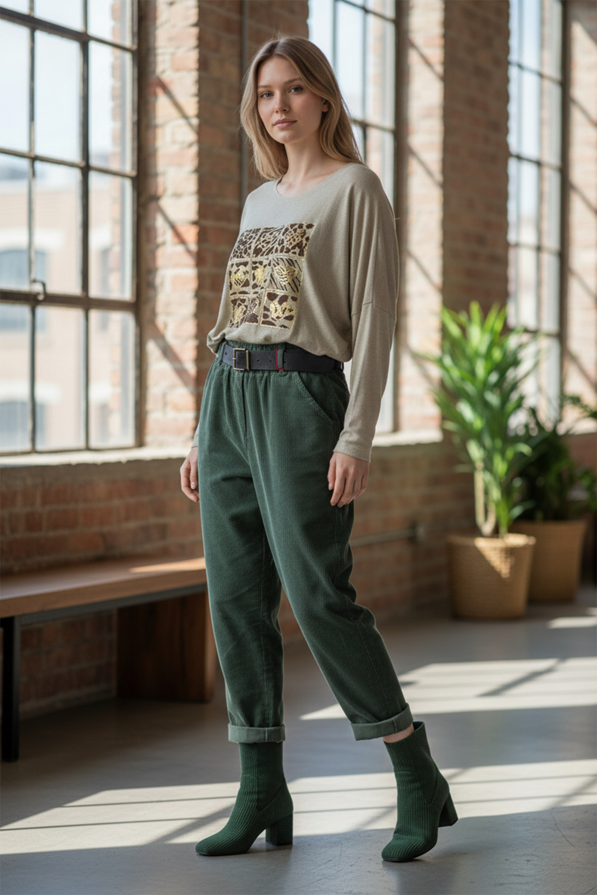 Catherine Lillywhite Corduroy Pull On Pants