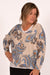 Catherine Lillywhite Paisey Print Top With Necklace