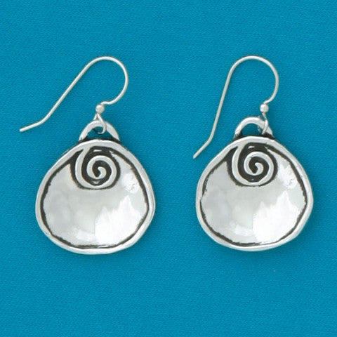Basic Spirit Pewter Earrings